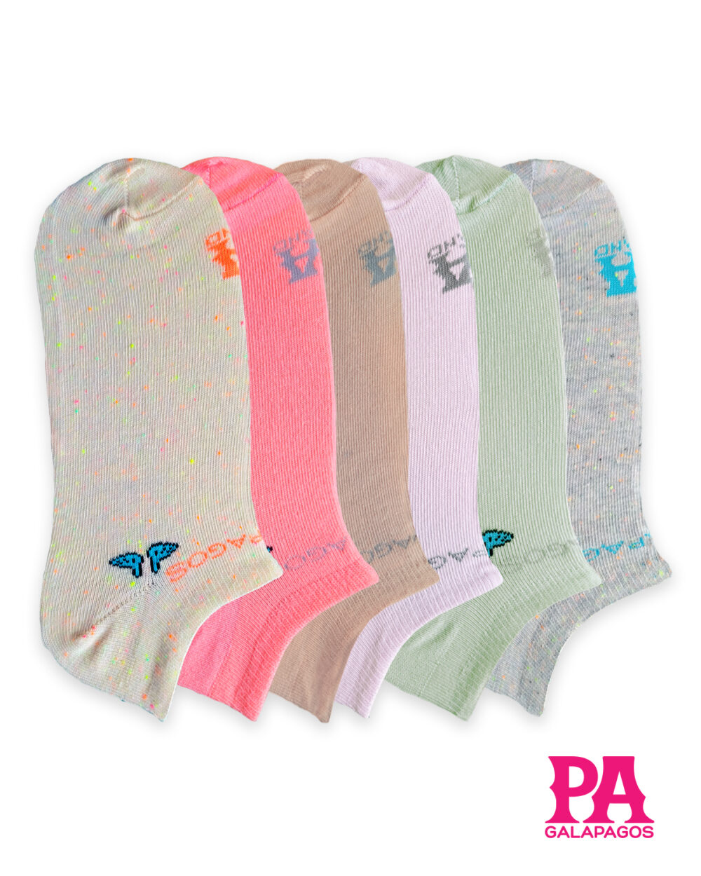 Pack X6 Taloneras Colores Claros