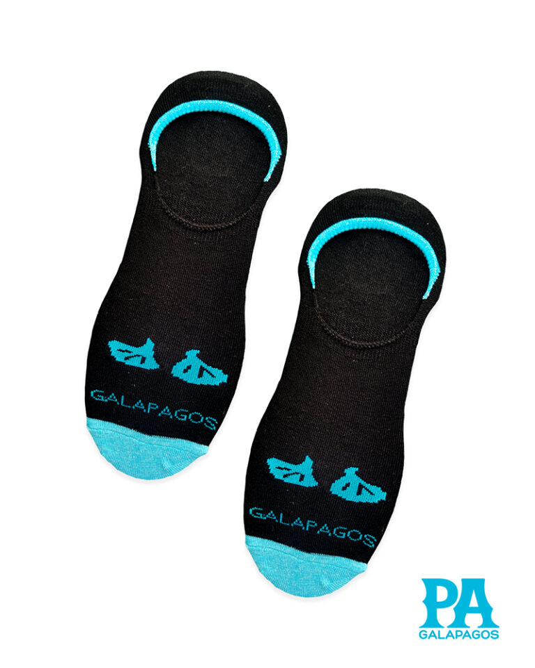 Patitas Azules Grandes Fondo Negro