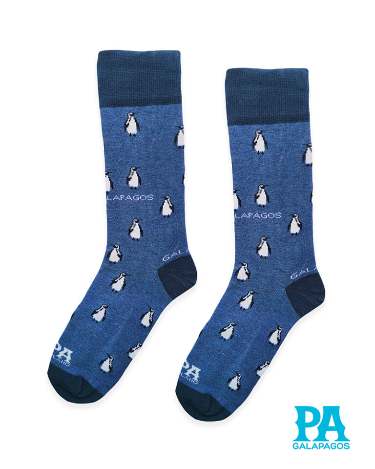 Pingüinos Fondo Azul
