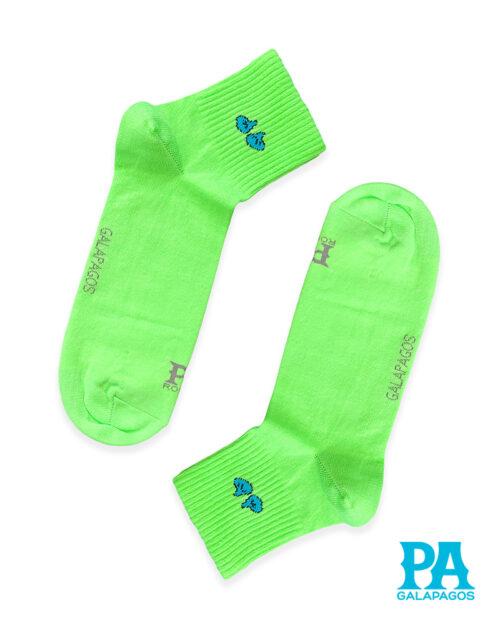 Patitas Azules Verde Fosforescente
