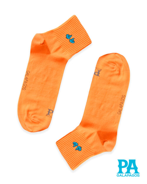 Patitas Azules Naranja Fosforescente