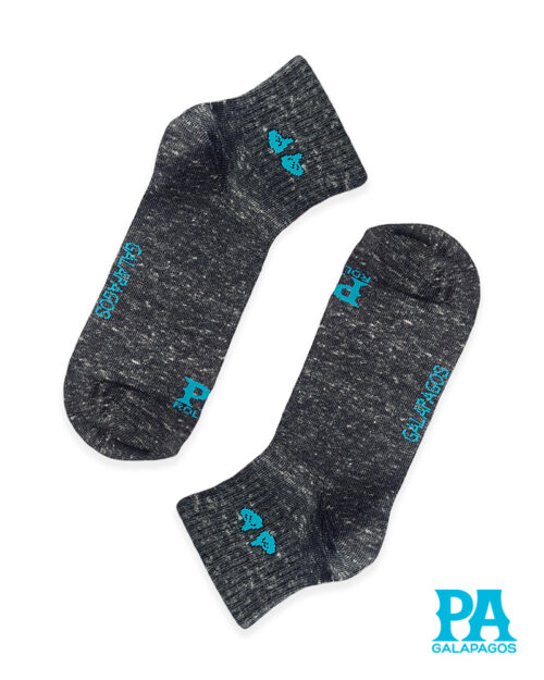 Patitas Azules Negro Jaspeado
