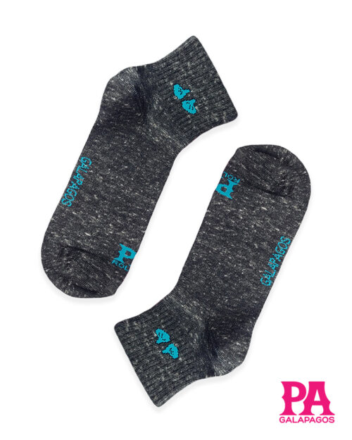 Patitas Azules Negro Jaspeado