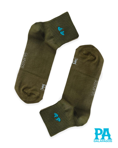 Patitas Azules Verde Militar