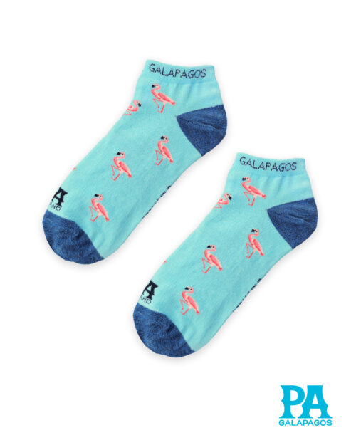 Flamingos Fondo Celeste