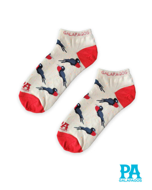 Fragatas Fondo Crema Con Puntos De Colores