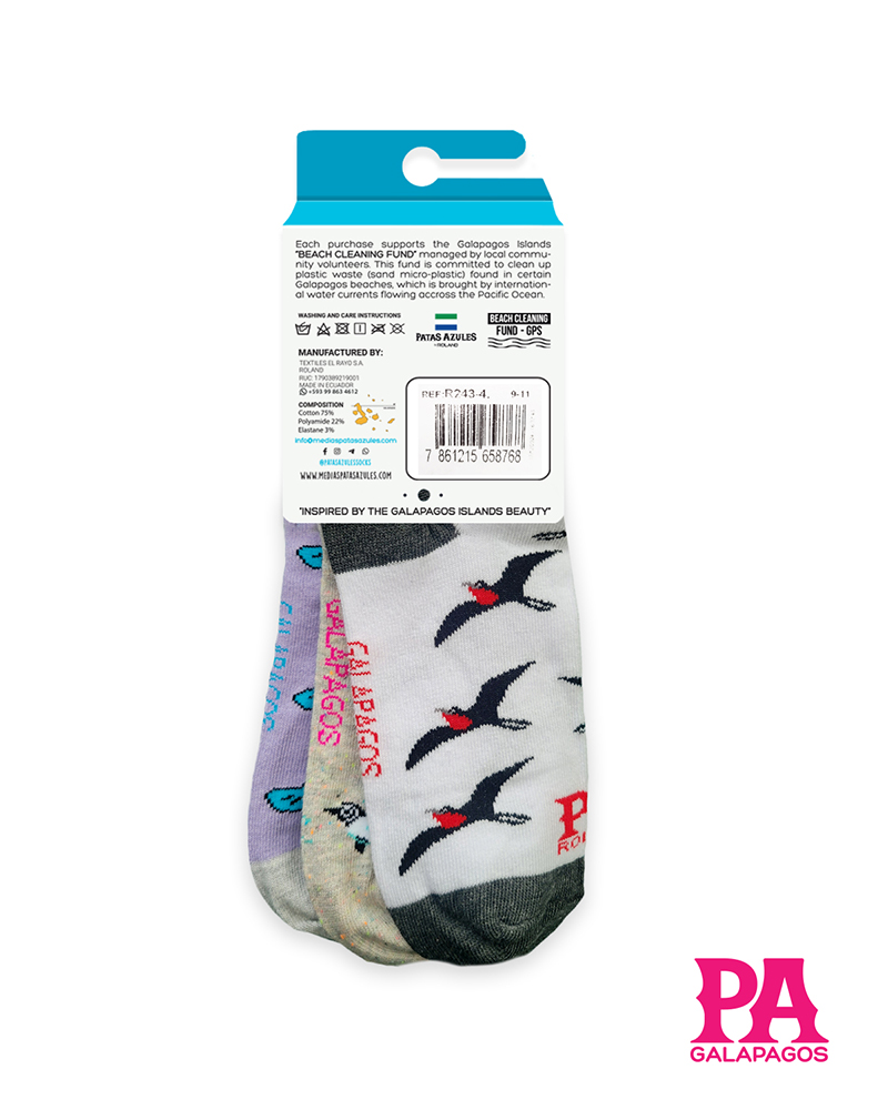 Pingüinos Fragatas Voando Y Patitas Azules - Image 3