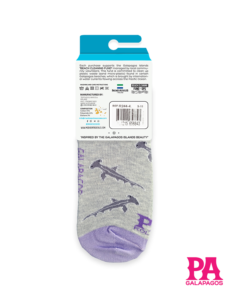 Tiburones Martillo Fondo Gris - Image 3