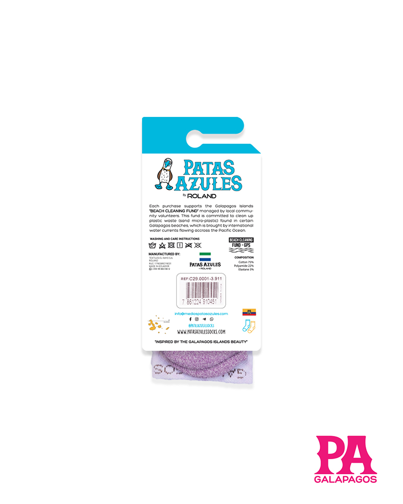 Lobo marino fondo lila - Image 3