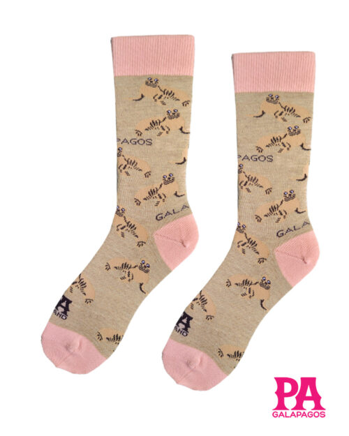 Lobos marinos fondo café claro