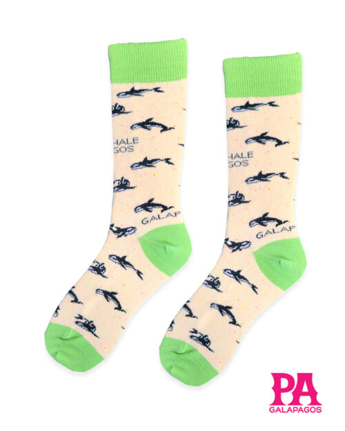 Orcas repetidas fondo crema jaspeado