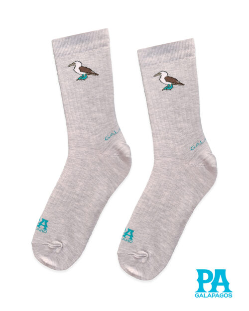 Piquero fondo gris claro