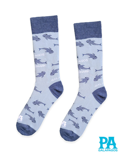 Tiburones ballena color azul claro