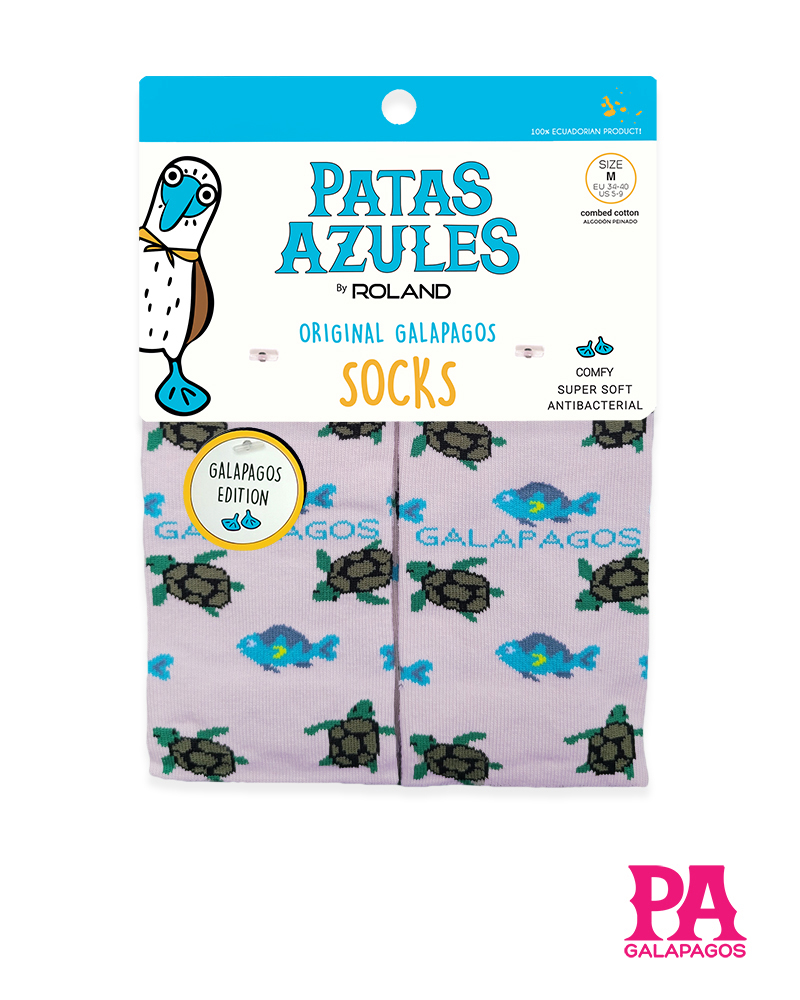 Tortugas marinas fondo morado - Image 2