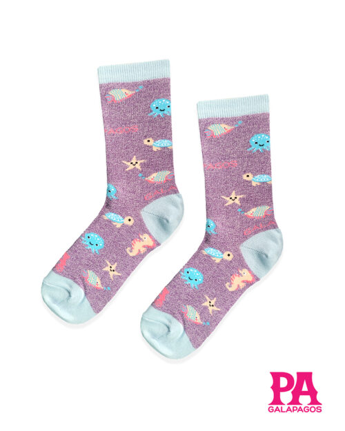 CABALLITOS DE MAR, TORTUGAS MARINAS Y ESTRELLAS DE MAR FONDO MORADO JASPE