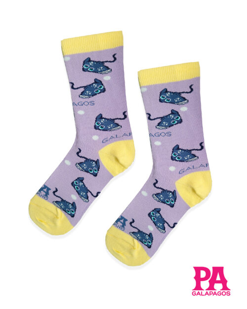 MANTARRAYAS FONDO LILA