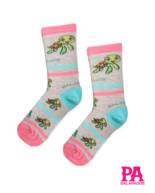 TORTUGAS MARINAS FONDO GRIS CON RAYAS