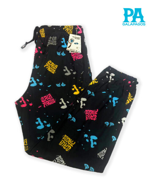 GALAPAGOS DE COLORES FONDO NEGRO