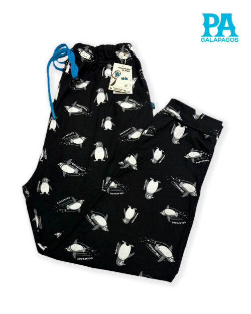 PINGÜINOS FONDO NEGRO