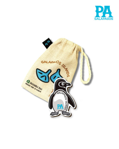 Imán Encapsulado De Pingüino De Galápagos