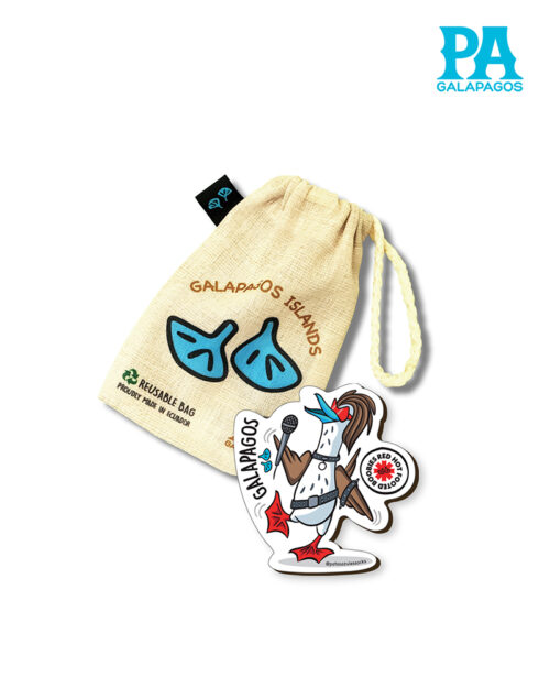 Imán Encapsulado De Piquero De Patas Azules Vocalista Banda Red Hot Footed Boobies