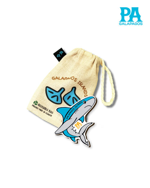 Imán Encapsulado De Tiburón De Galápagos