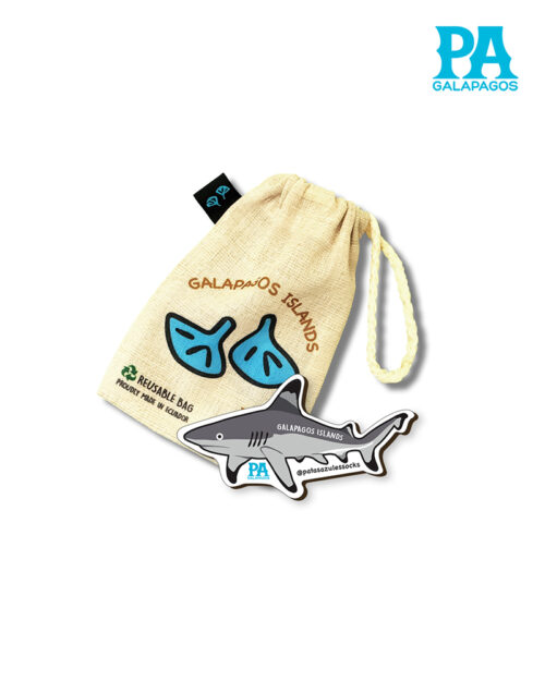 Imán Encapsulado De Tiburón De Punta Negra De Galápagos