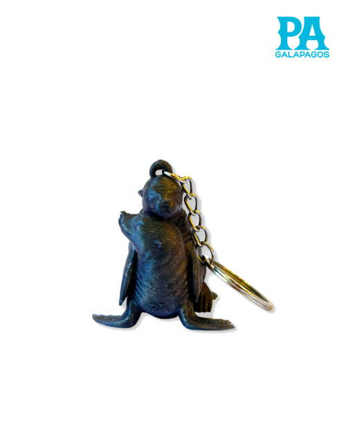 Llavero Impreso En 3d De Lobos Marinos En Abrazo