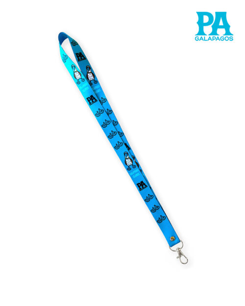 Portagafetes Azul Con Piquero De Patas Azules Y Patas De Piquero