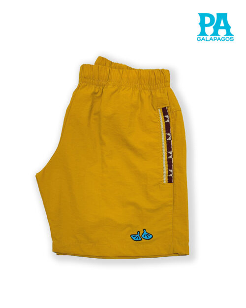 Short Bermuda Unisex Color Mostaza