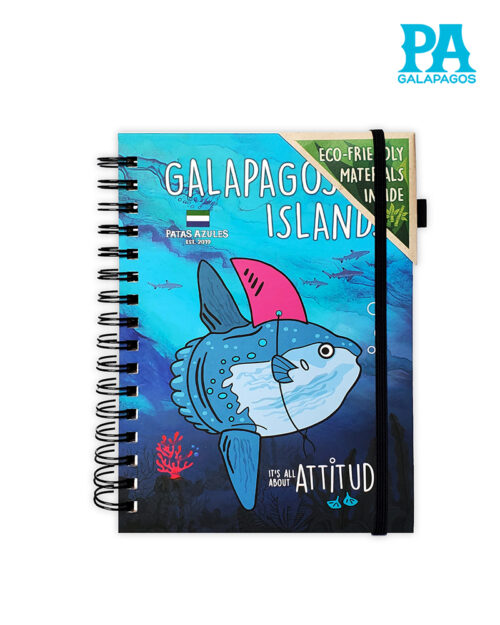 Agenda De Pez Mola Con Frase It's All About Attitude