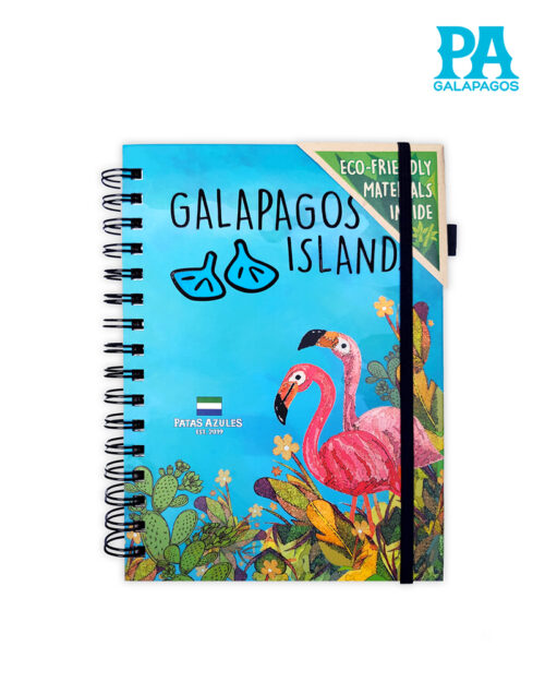 Agenda Celeste Con Flamingos De Galápagos