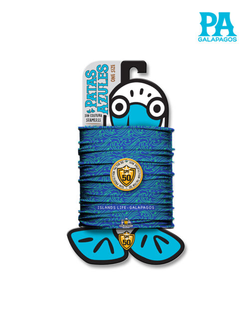 Buff De Olas Con Fondo Azul B47