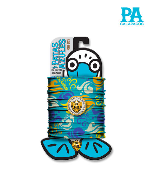 Buff De Olas Fondo Turquesa B12