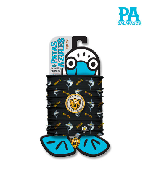 Buff De Peces Espada Fondo Negro B65