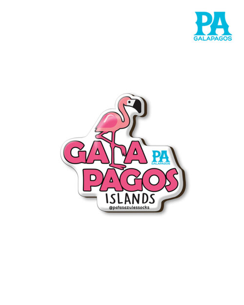 Imán encapsulado de flamingo de Galápagos