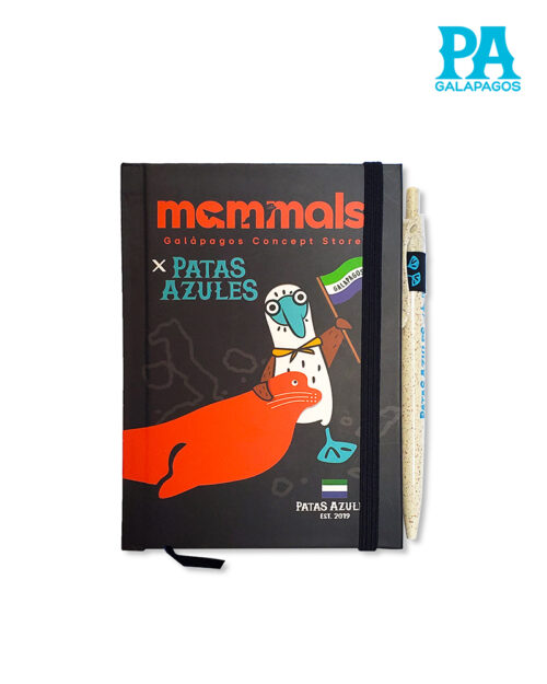 Libreta Negra Colaboración Marca Mammals Con Lobo Marino