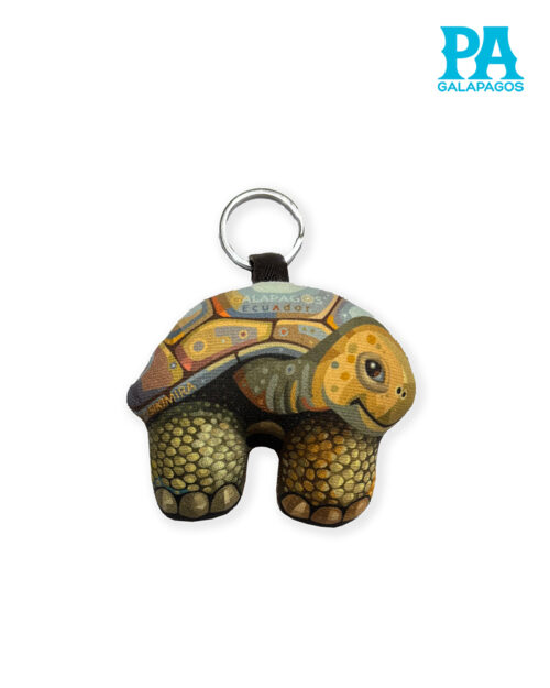 Llavero relleno sikimira de tortuga terrestre