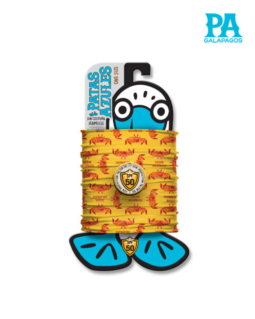 Buff De Cangrejos Fondo Amarillo B133