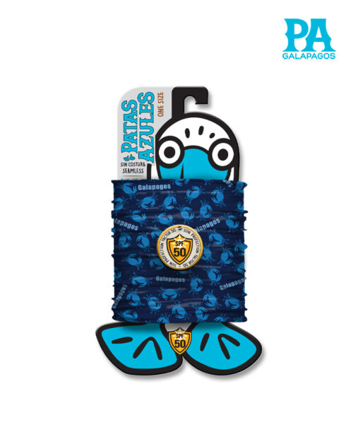 Buff De Cangrejos Fondo Azul B62