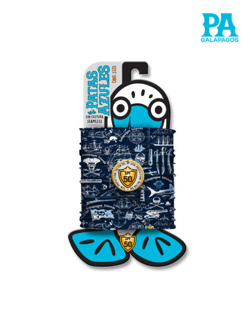Buff De Pirata Fondo Azul B56