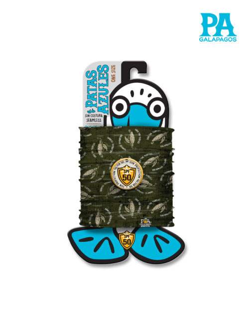Buff De Tortugas Marinas Save The Turtles Fondo Verde B138