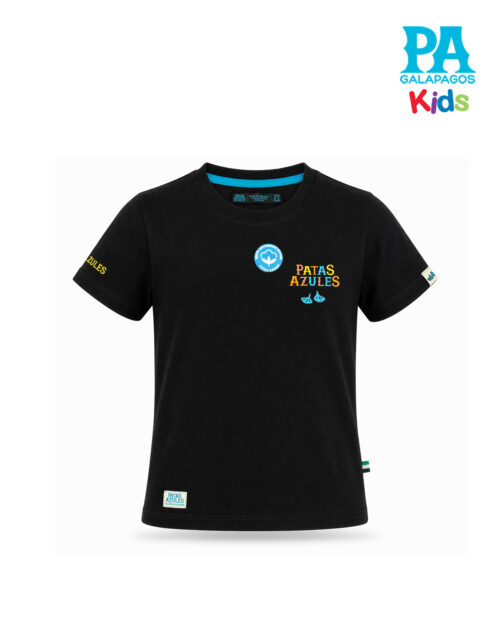 Camiseta Negra Cool Kids Club Colores