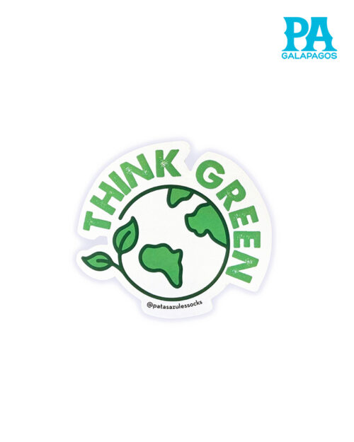 Sticker De Planeta Verde Think Green
