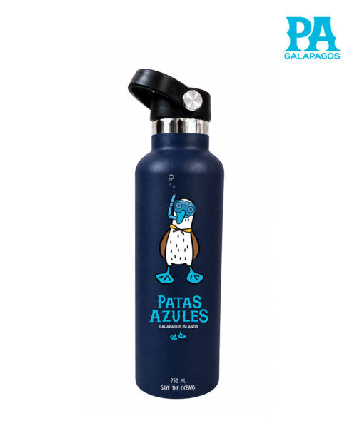Termo Aquaflask De 750 Ml Color Azul Marino