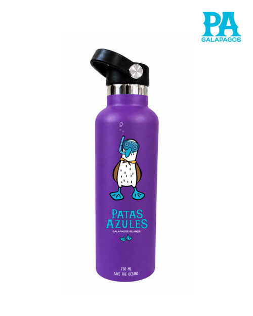 Termo Aquaflask De 750 Ml Color Morado