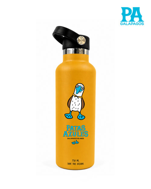 Termo Aquaflask De 750 Ml Color Mostaza