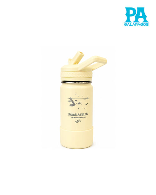 Termo De 10 Oz Marca Woda Color Amarillo Pastel