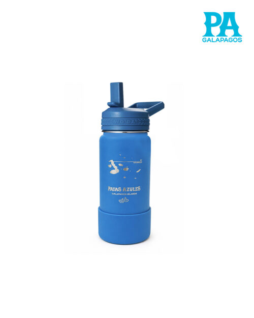 Termo De 10 Oz Marca Woda Color Azul