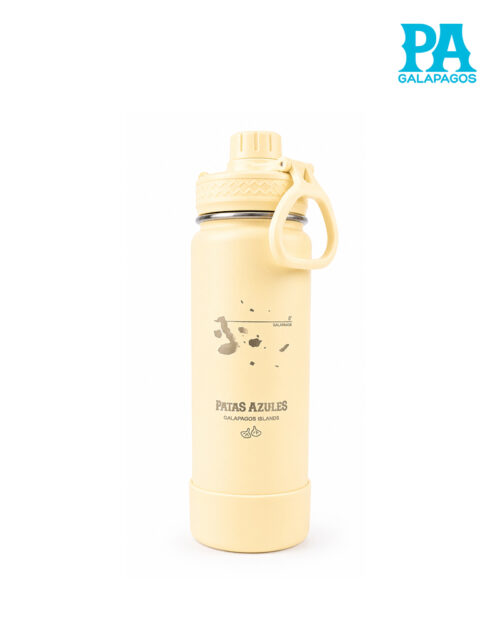 Termo De 24 Oz Marca Woda Color Amarillo Pastel